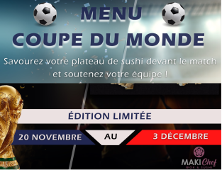 Animation de Novembre : Menu Coupe du Monde !